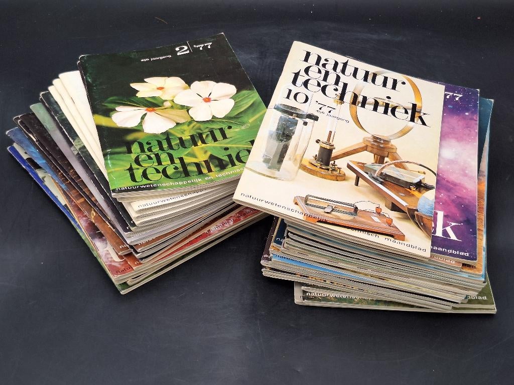 oude boekjes Natuur en techniek, jaren 74-78, Boeken, Natuur, Ophalen of Verzenden, Zo goed als nieuw, Overige onderwerpen