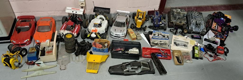 RC wagens, tanks, toebehoren, Hobby en Vrije tijd, Ophalen, Gebruikt, Auto, Groter dan 1:32