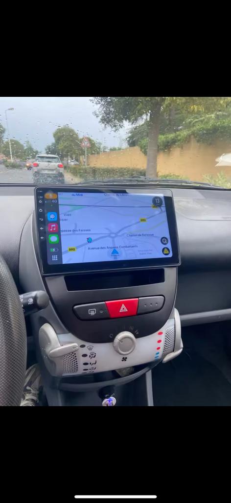 Autoradio CarPlay pour Peugeot 107 Toyota Aygo citroën C1, Autos : Divers, Autoradios, Enlèvement, Neuf