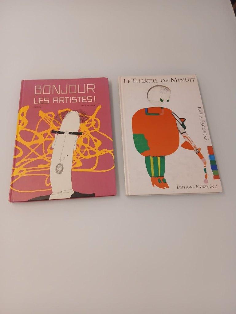 Lot de 2 livres jeunesse créatifs et artistiques, Enlèvement ou Envoi, Utilisé, Non-fiction