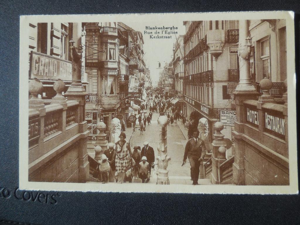 postkaart Blankenberge Kerkstraat, Verzenden, 1960 tot 1980, Ongelopen, West-Vlaanderen