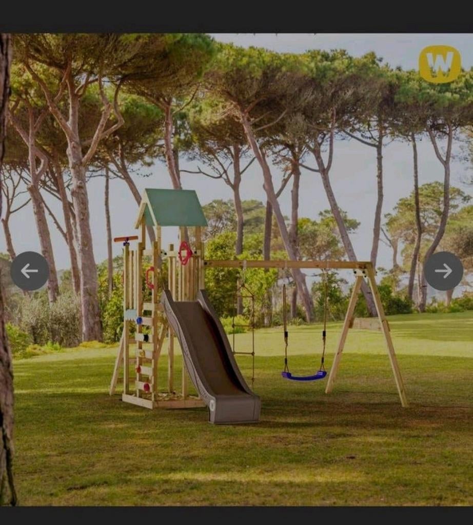 Wickey speeltuin met speelglijbaan! Nieuw!, Ophalen