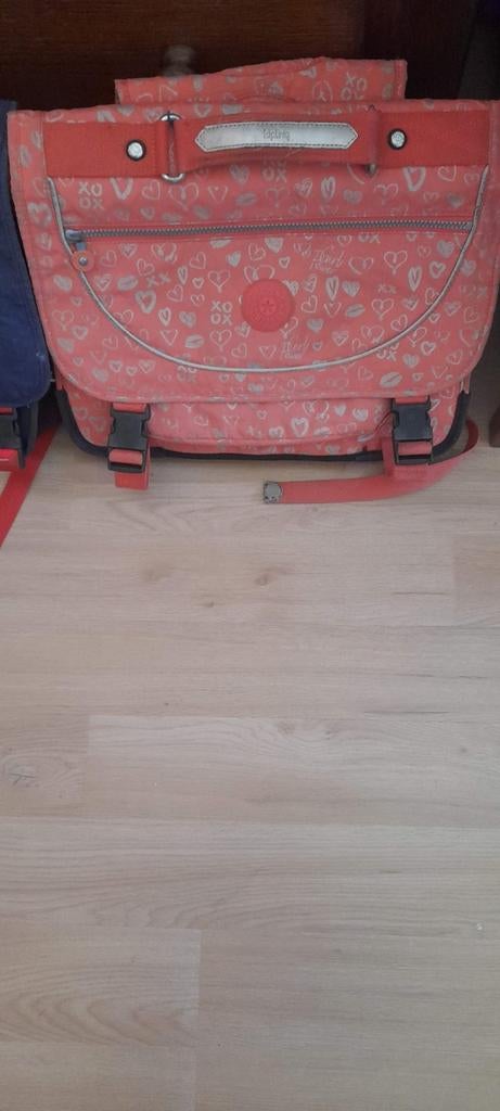 Meisjes kiplig boekentas, Ophalen