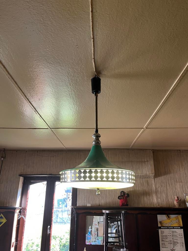 Lampe suspendue vintage/lampe rétro (années 60-70), Maison & Meubles, Lampes | Suspensions, Comme neuf, Enlèvement