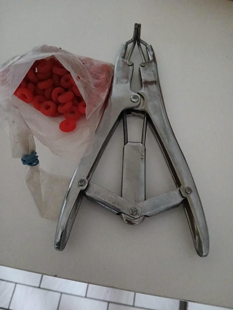 Kastreertang, Dieren en Toebehoren