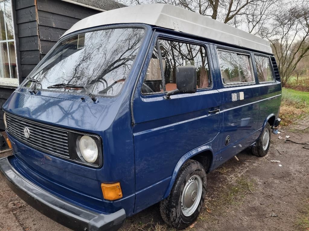 Unieke volkswagen t3 bus benzine camper hefdak, Auto's, Particulier, Benzine, Te koop, Volkswagen