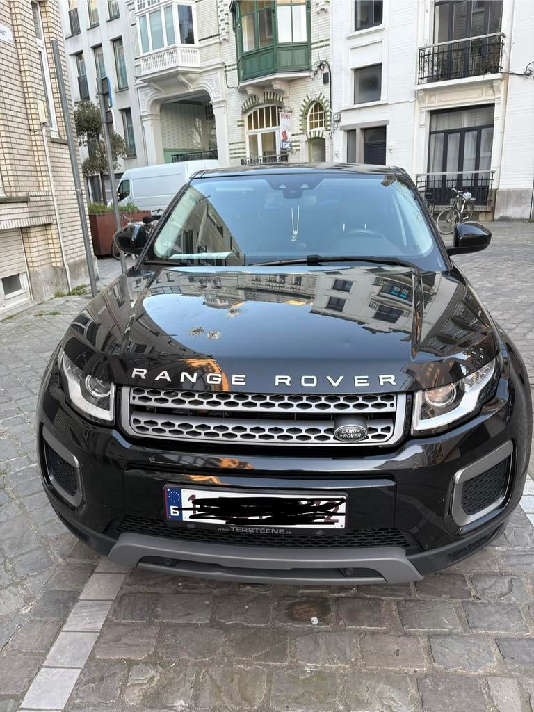 Range rover evogue 2018 zwart, Autos, Land Rover, Capteur de lumière, Boîte manuelle, Noir, 5 portes