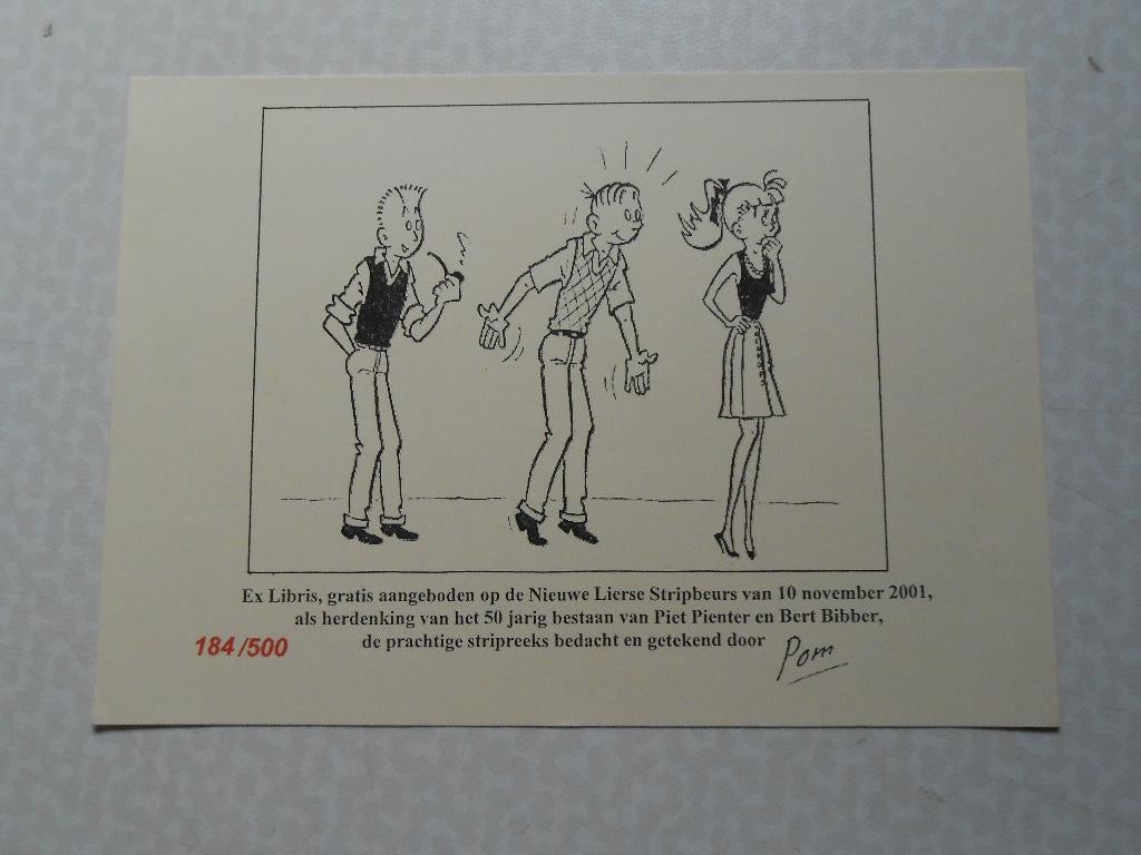 Piet Pienter en Bert Bibber 2001  1 ste druk., Neuf, Enlèvement ou Envoi, Une BD, POM