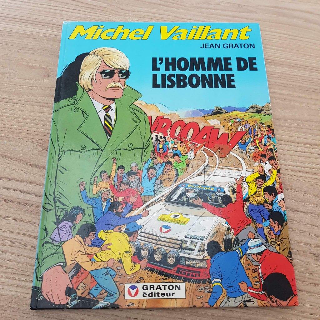MICHEL VAILLANT: L'homme de Lisbonne, hard cover 1984., Boeken, Stripverhalen, Jean Graton, Eén stripboek, Ophalen of Verzenden