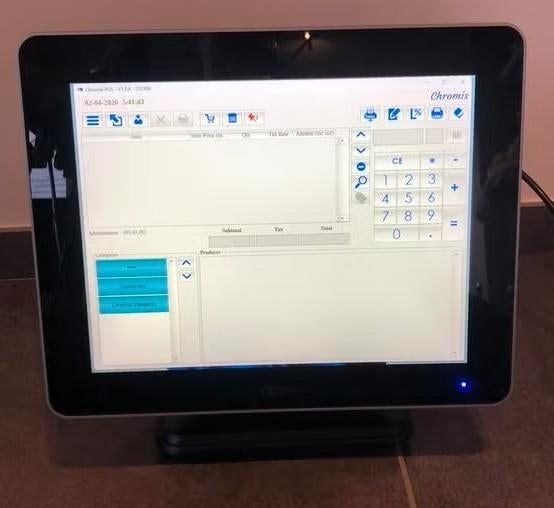 NCR kassasysteem met touchscreen – klaar voor gebruik, Enlèvement