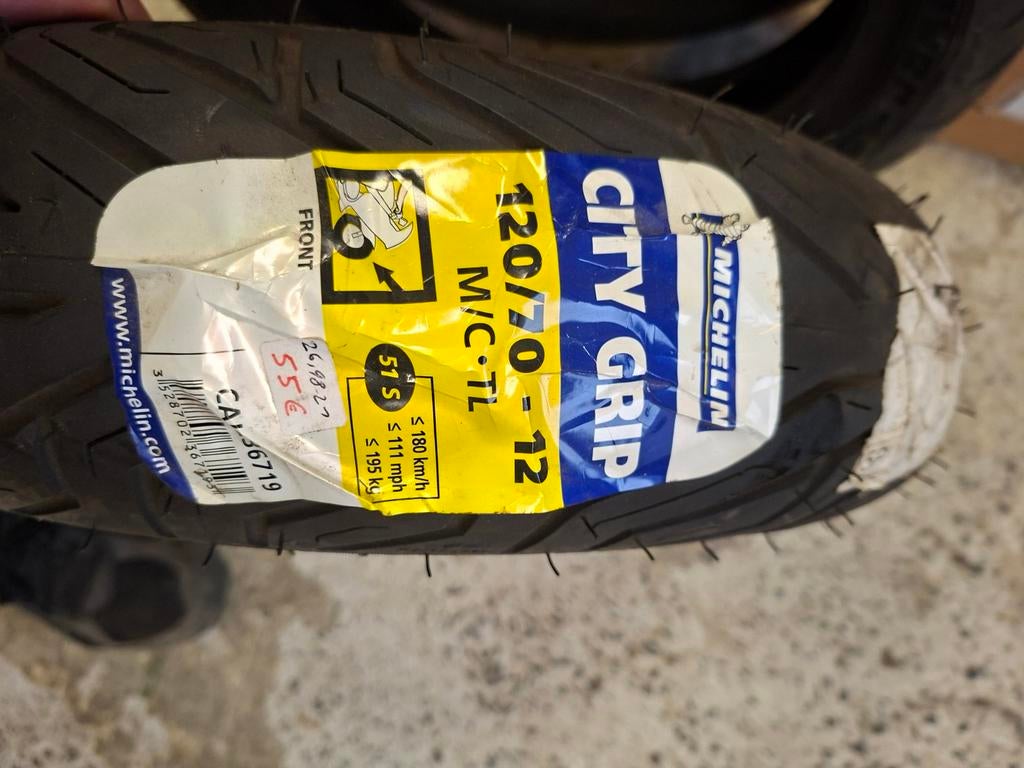 Pneus SCOOTER 12 pouces, Enlèvement