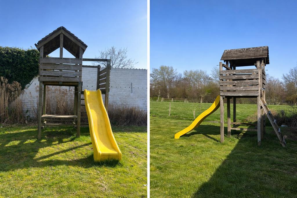 Buiten speeltuin, Ophalen, Gebruikt