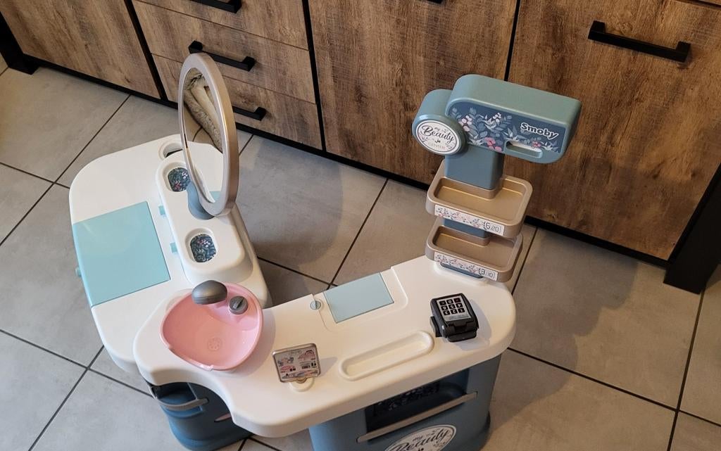 Smoby beautysalon, Ophalen