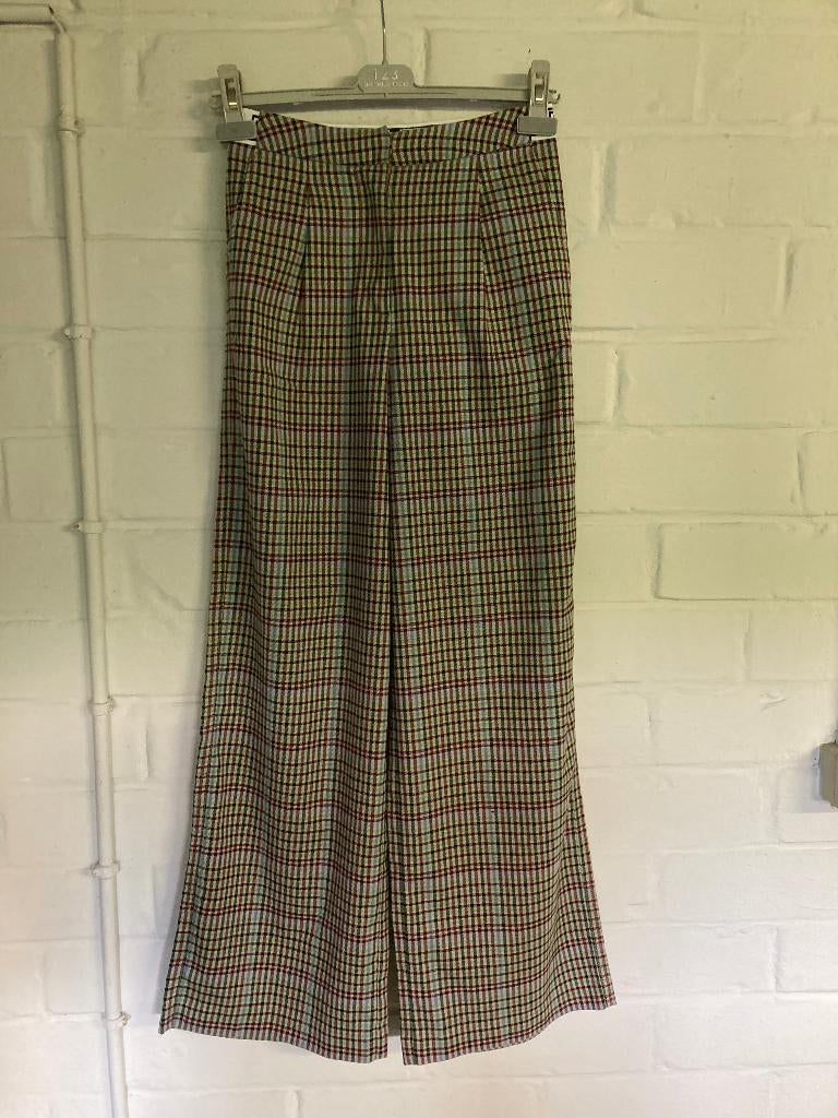 Lange broek met ruitjes, CKS, maat 14/34 (prima staat), Kleding | Dames, Bruin, Ophalen of Verzenden, Zo goed als nieuw, Maat 34 (XS) of kleiner