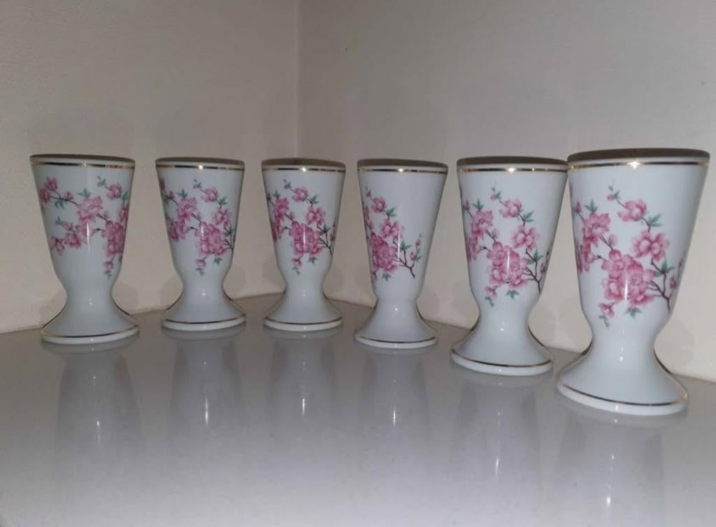 6 tasses porcelaine de Limoges, Enlèvement