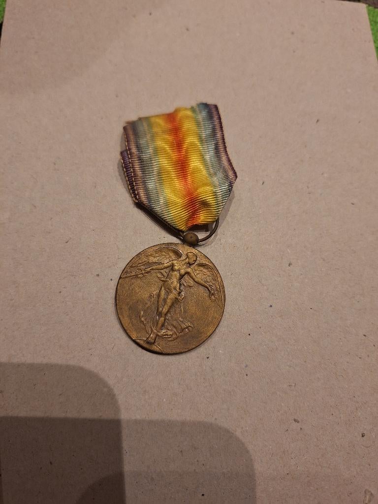 Belgische Overwinningsmedaille 1914-1918, Verzamelen, Ophalen of Verzenden