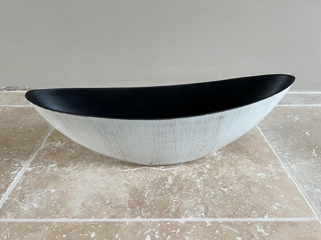 Ovale pot voor bloemstuk, Ophalen, Zo goed als nieuw, Kunststof