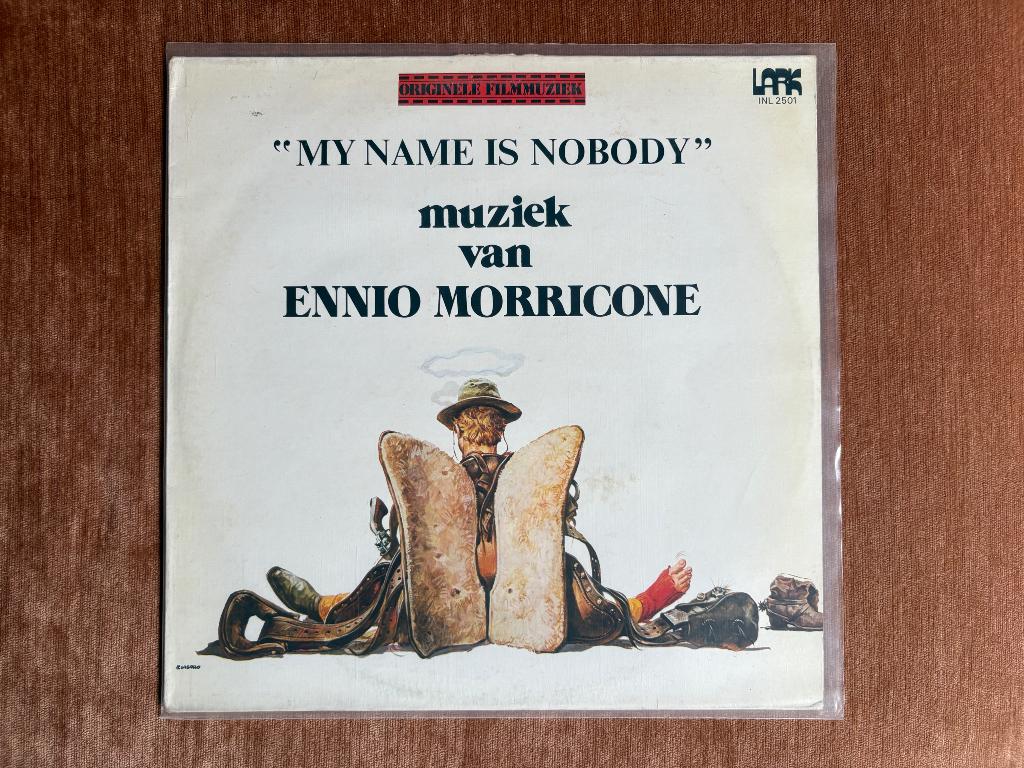 Ennio Morricone,  Originele Filmmuziek “My Name Is Nobody”, Cd's en Dvd's, Ophalen, Zo goed als nieuw, 12 inch