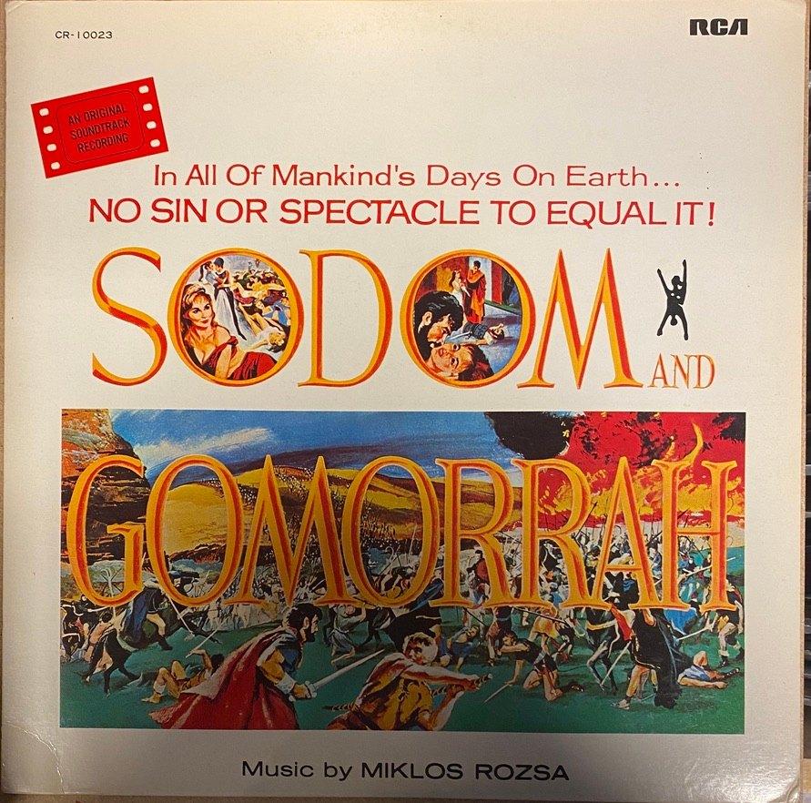 Miklós Rózsa Sodom And Gomorrah B.O, Cd's en Dvd's, Vinyl | Filmmuziek en Soundtracks, Zo goed als nieuw, 12 inch, Ophalen of Verzenden