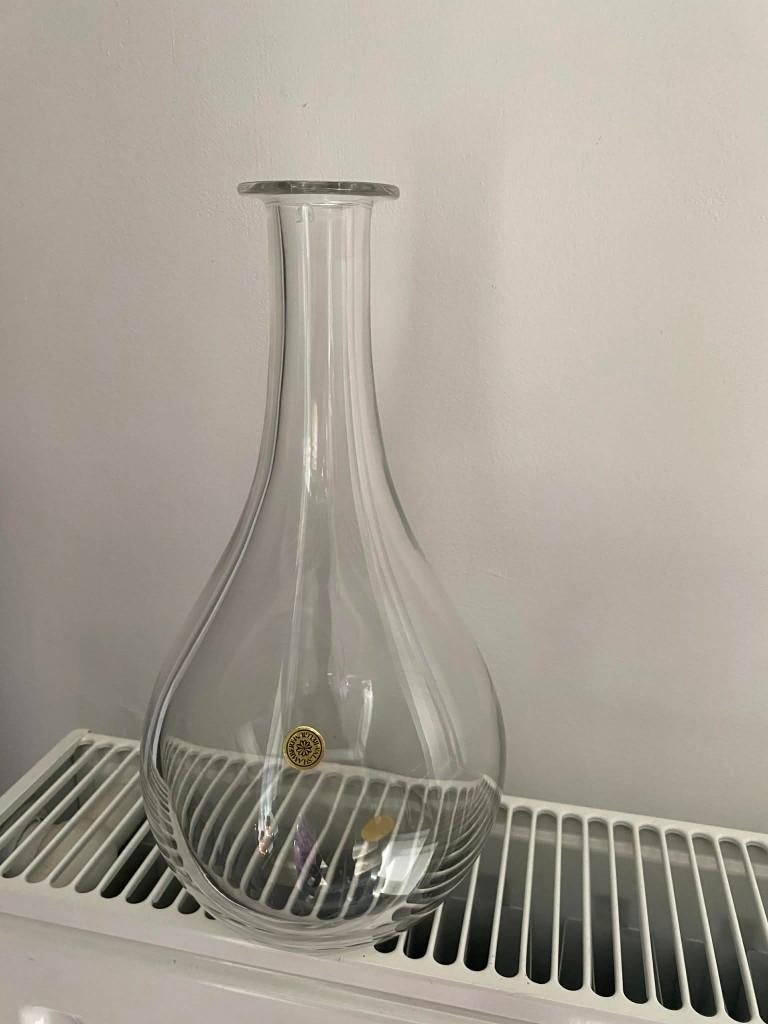 Carafe à vin Val Saint Lambert, Antiquités & Art, Enlèvement