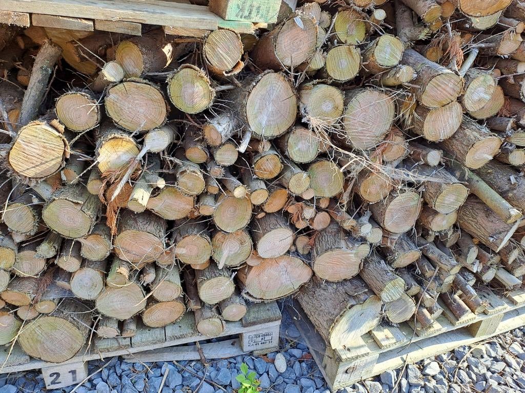 Bois de sapin, Jardin & Terrasse, Bois de chauffage, Enlèvement