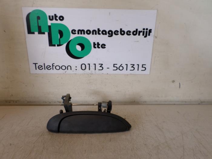 Portiergreep 2Deurs rechts van een Renault Clio (Clio 2 01-), Gebruikt, -, Renault, -