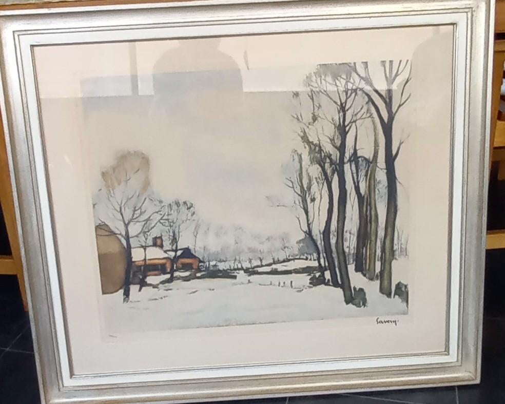 Litho-Ets Albert Saverys, Ophalen