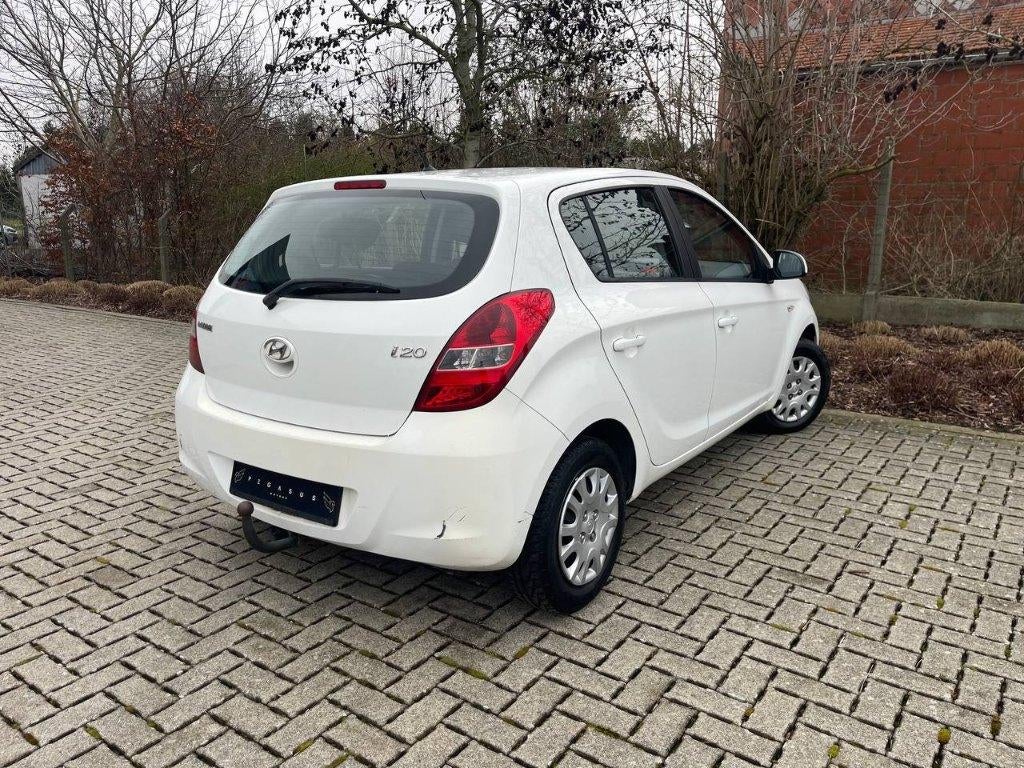 Hyundai i20 1.2-2009/148000km/Benzine/Euro 5-Gekeurd, Auto's, Hyundai, Stof, Wit, Handgeschakeld, 1248 cc