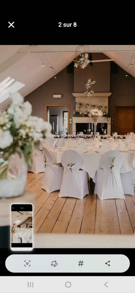 Housses de chaises, Enlèvement