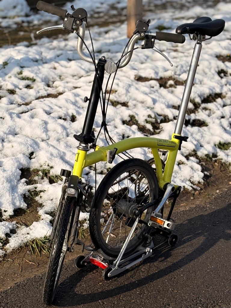 Brompton C Line 6 versnellingen, Fietsen en Brommers, Fietsen | Vouwfietsen, Ophalen, Zo goed als nieuw, Brompton, Versnellingen