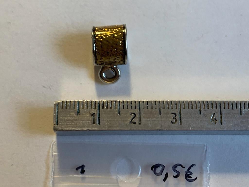 kraal met ringetje, Enlèvement ou Envoi, Neuf, Entretoise ou Perle intermédiaire