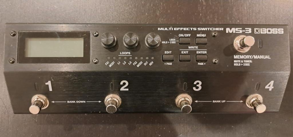 Boss MS-3, Musique & Instruments, Effets, Utilisé, Multi-effet, Enlèvement ou Envoi