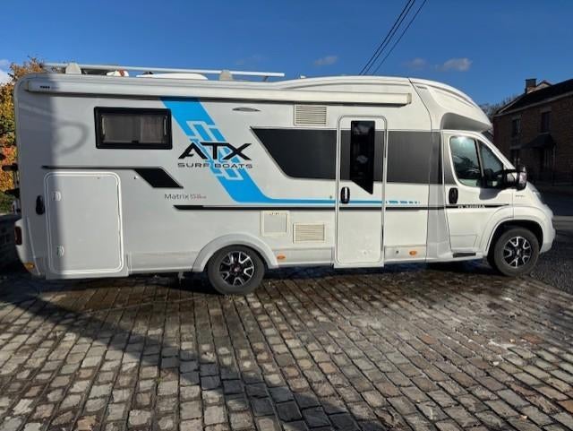 Adria Matrix suprême 670 SC 5 places carte grise, Caravans en Kamperen, Mobilhomes, Automaat, Fiat, 7 tot 12 maanden geleden, Particulier