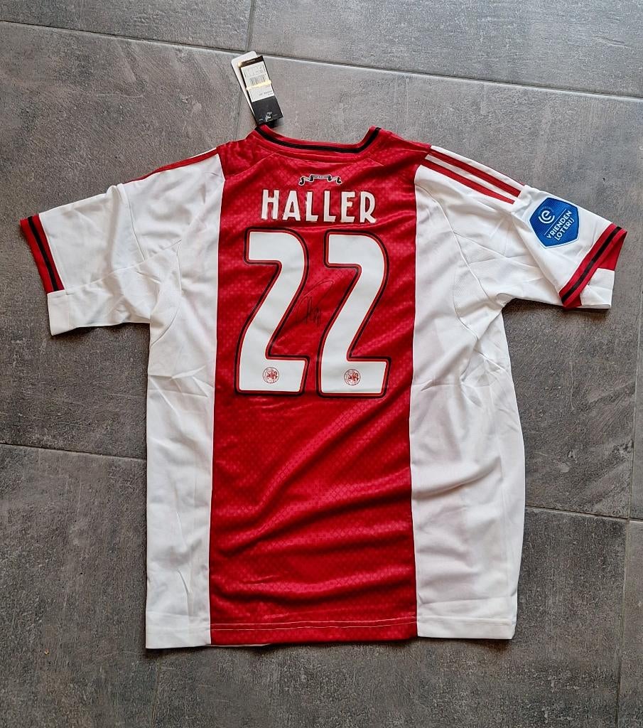 Shirt / voetbaltrui met handtekening Sebastian Haller # Ajax, Verzamelen, Verzenden, Nieuw, Shirt