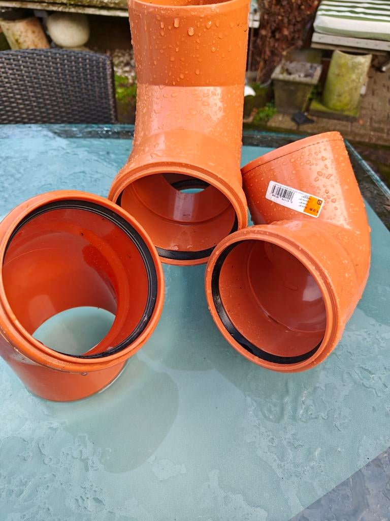 Afvoer hulpstukken 125mm, Ophalen, Afvoer