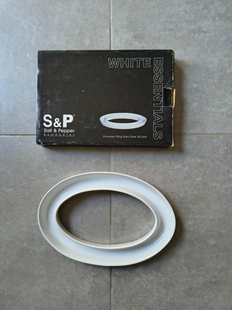 Schaal Salt & Pepper, Huis en Inrichting, Ophalen, Gebruikt