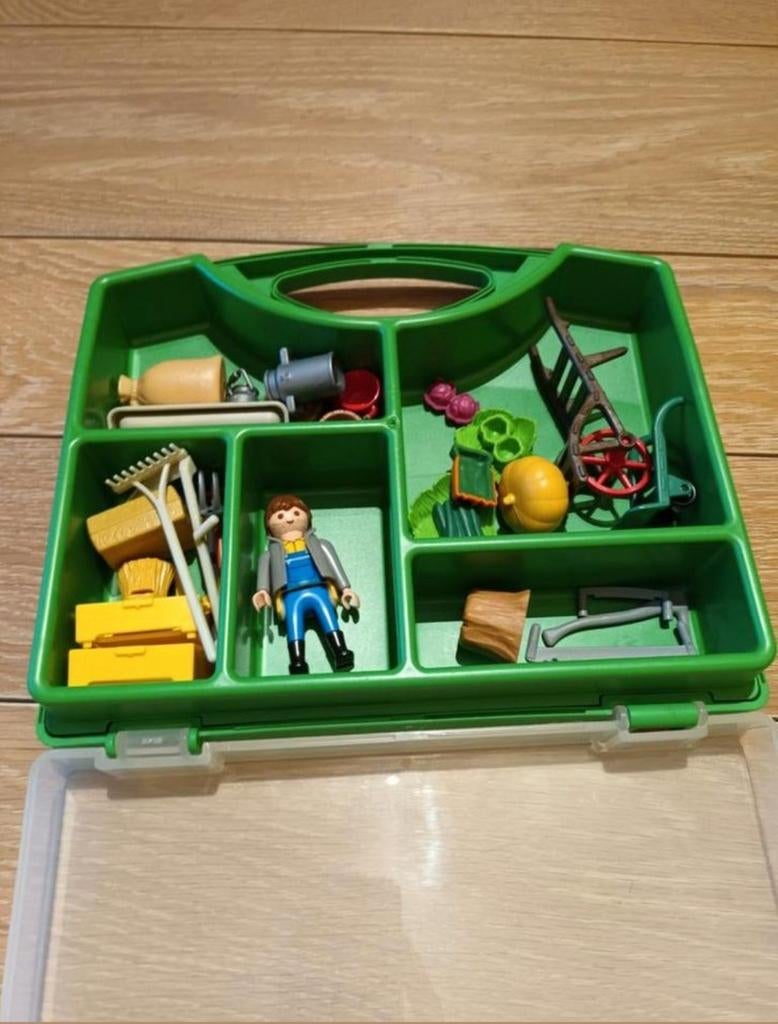 Playmobil 4179 - coffret rangement ferme, Enlèvement ou Envoi, Comme neuf, Ensemble complet