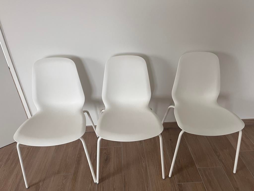 Set van 3 stoelen, Huis en Inrichting, Stoelen, Ophalen, Zo goed als nieuw