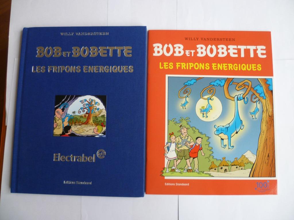 LUXE BOB ET BOBETTE « LES FRIPONS ENERGIQUES » ELECTRABEL 20, Neuf, Plusieurs BD, Willy Vandersteen, Envoi