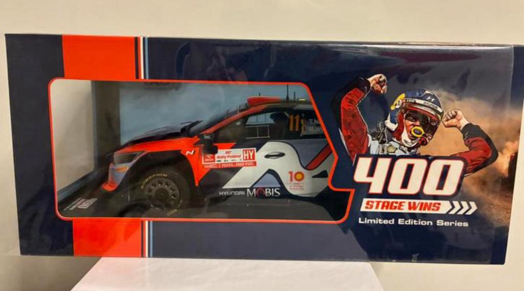 La Hyundai WRC Rally 1 ixo  400 gagne étape en Pologne 2024, Enlèvement ou Envoi, Neuf, Voiture, Autres marques