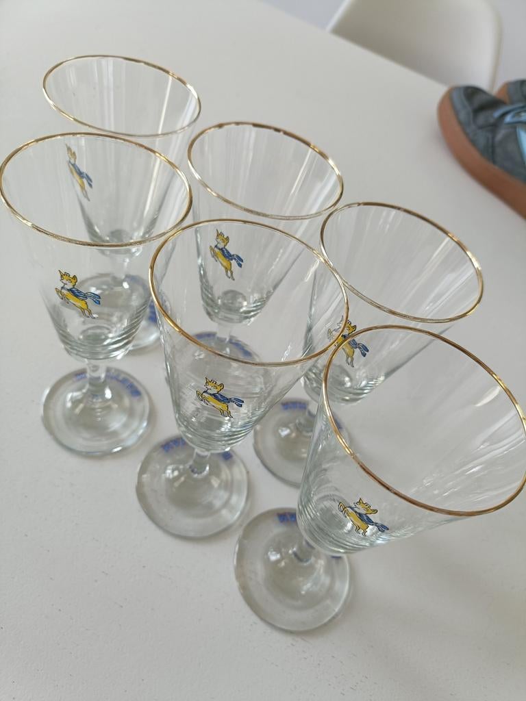 Babycham glazen. Hele mooie staat, Enlèvement ou Envoi, Comme neuf, Verres et Verres à shot