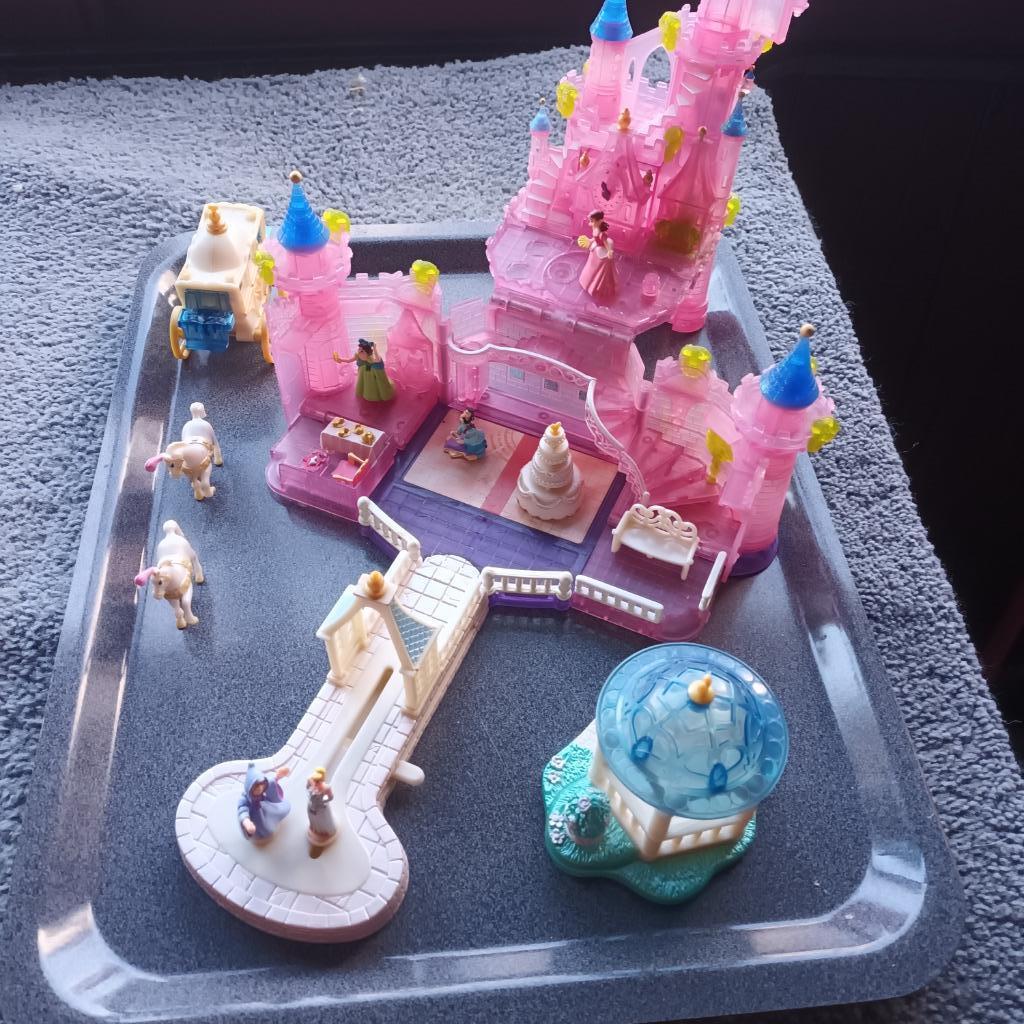 Polly Pocket le château de Cendrillon Vintage, Enlèvement ou Envoi, Utilisé, Fille