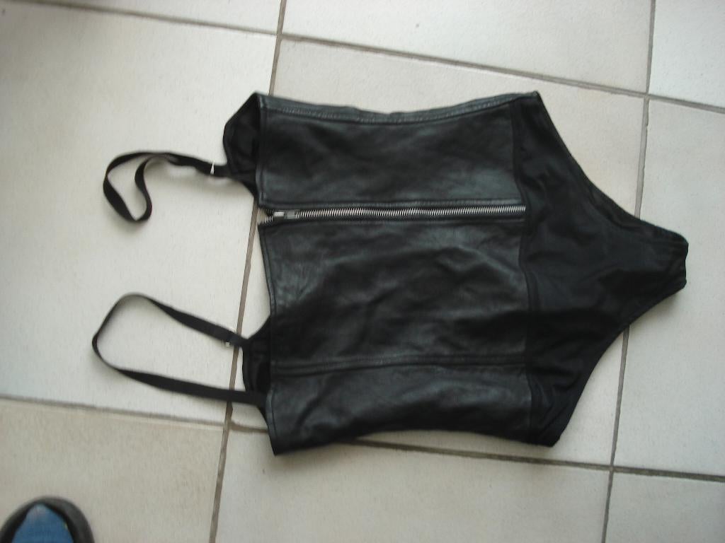 body sexy en similicuir, Vêtements | Femmes, Sous-vêtements & Lingerie, ANDERE, Enlèvement, Noir, Body ou Corset