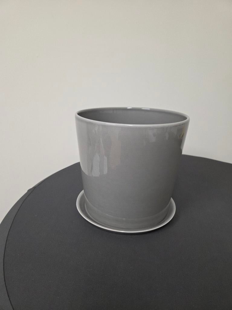HAY botanical family pot & saucer XL - grijs, nieuw in doos!, Ophalen of Verzenden, Nieuw