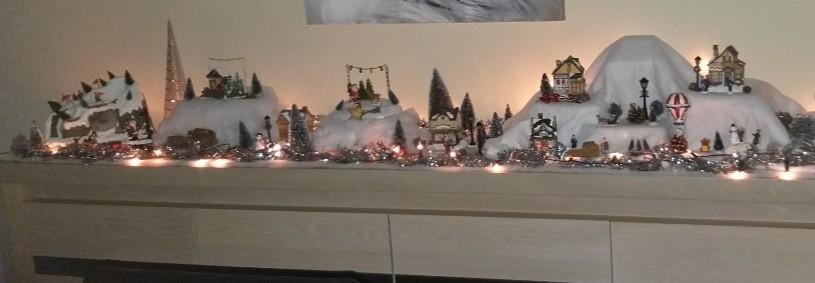 Village de Noël complet, Divers, Noël, Enlèvement, Comme neuf