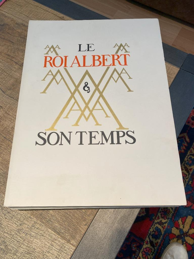 Le Roi Albert & Son Temps, Livres, Envoi, 20e siècle ou après, Utilisé