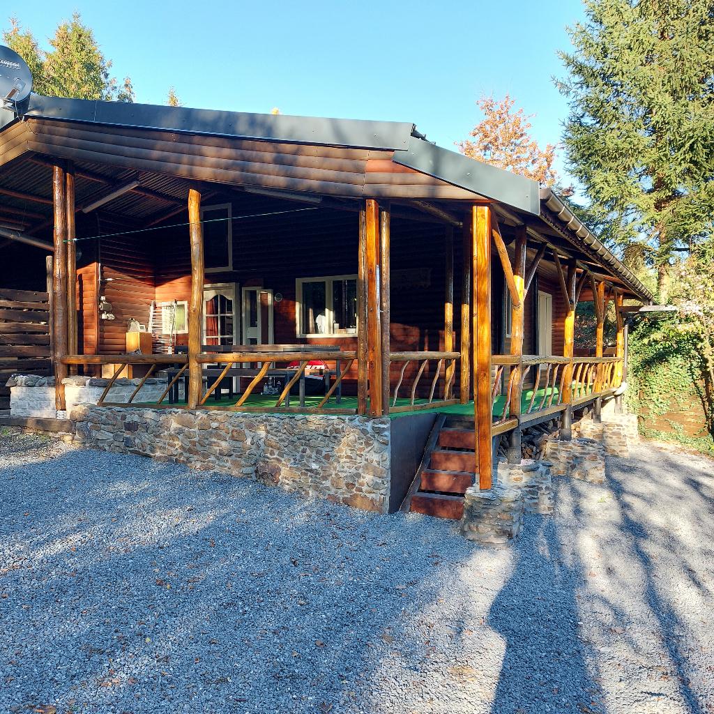 Chalet te huur Ardennen, 4-5 pers Ardennen, 2 slp.met huisd., Vakantie, 5 personen, In bos, Open haard, 2 slaapkamers