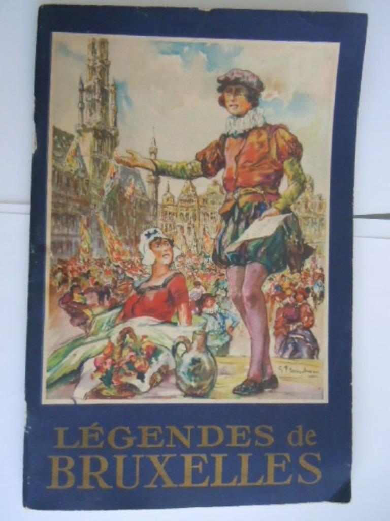 Les Légendes de Bruxelles et du Brabant par Auguste Vierset, Enlèvement ou Envoi, 20e siècle ou après, Utilisé