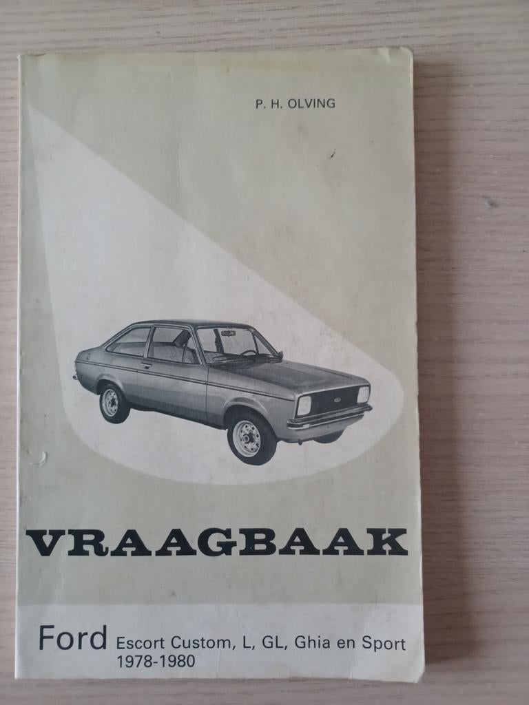 Vraagbaak ford escort mk2, Ophalen of Verzenden