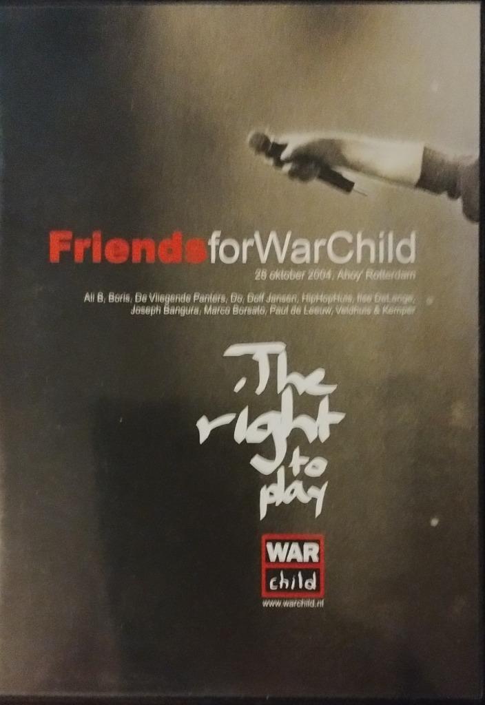 Friends for War Child concert DVD in zeer goede staat, Alle leeftijden, Verzenden, Gebruikt, Muziek en Concerten